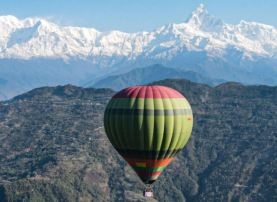 Soaring Above the Clouds: A Pokhara Hot Air Balloon Adventure