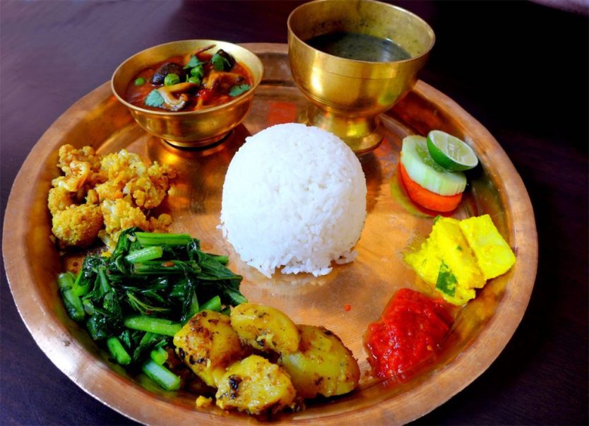 Exploring the Flavors of Traditional Nepali Cuisine 6 Nepali Thali