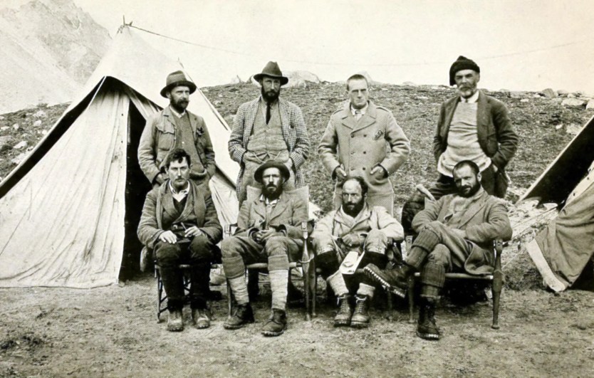 1924 British Mount Everest expedition team
