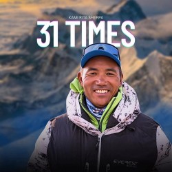 kami rita sherpa 31 summit