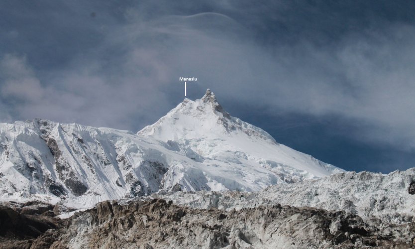 Manaslu (East face from Birendra Tal)
