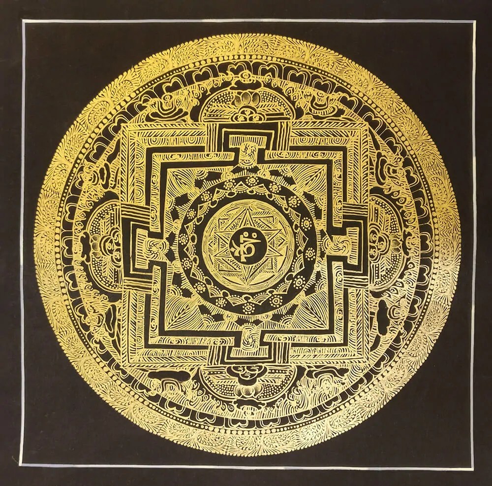 Thanka Painting in Nepal: Discover the Rich Tradition 5 Mandala Thangka Painting