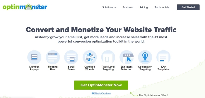 OptinMonster is a powerful WordPress plugin that helps you grow your email list.