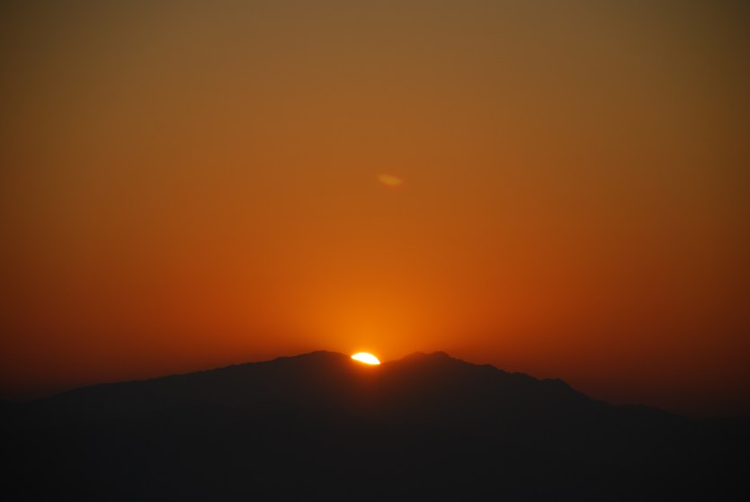 Sunrise from Poonhill