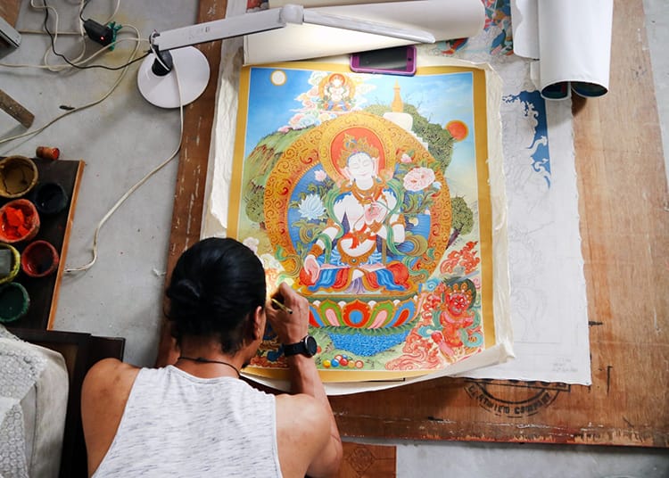 Thanka Painting in Nepal: Discover the Rich Tradition 3 thangka painting