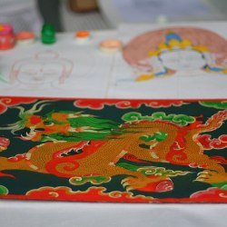 Thanka Painting in Nepal