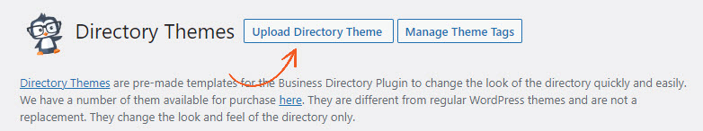 upload directory theme