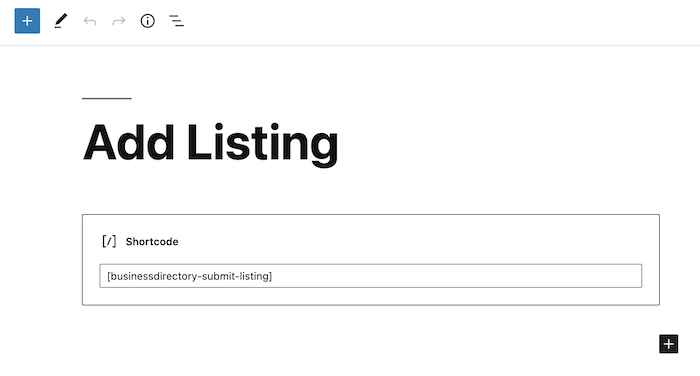 add listing page back ld