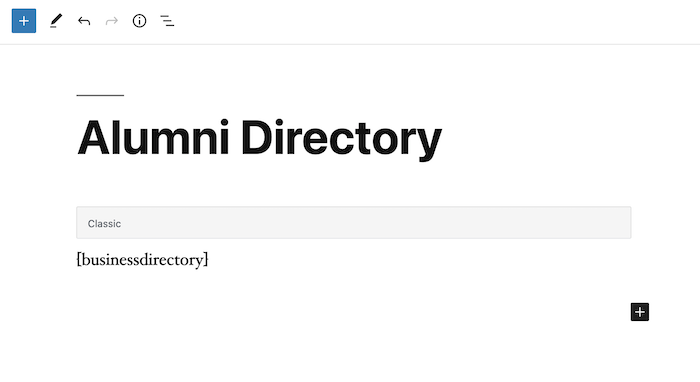 alumni directory home back-end