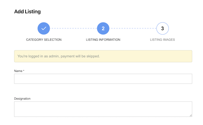 campus listing submission form