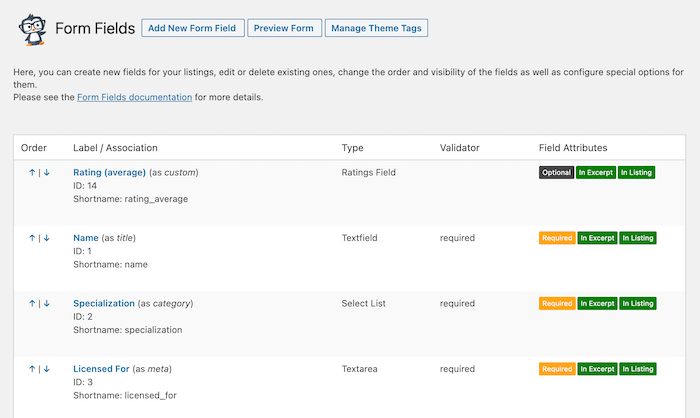 form fields for lawyers