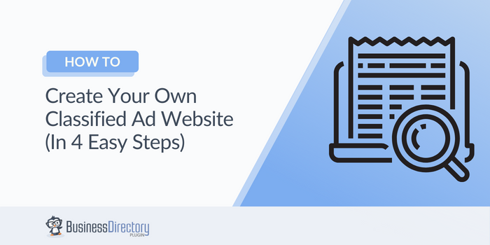 How to Create Your Own Classified Ad Website