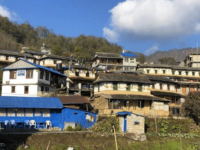 tea houses in Ghandruk Nepal