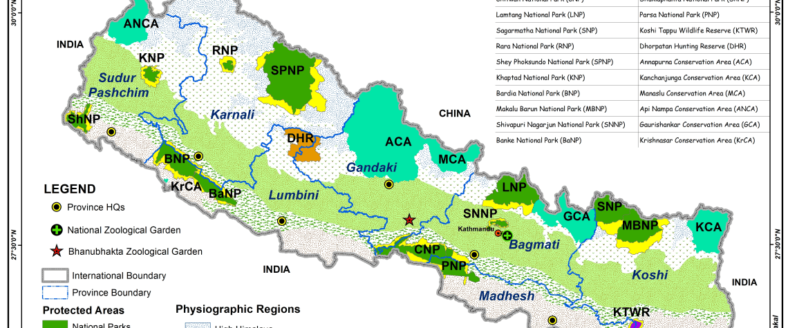 All 6 Conservation Areas in Nepal 1 Conservation Areas in Nepal