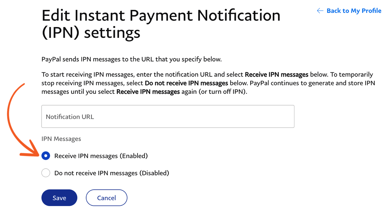 Paypal IPN Email